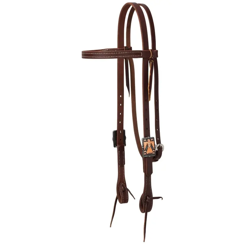 Weaver Working Tack Thunderbird Browband Headstall