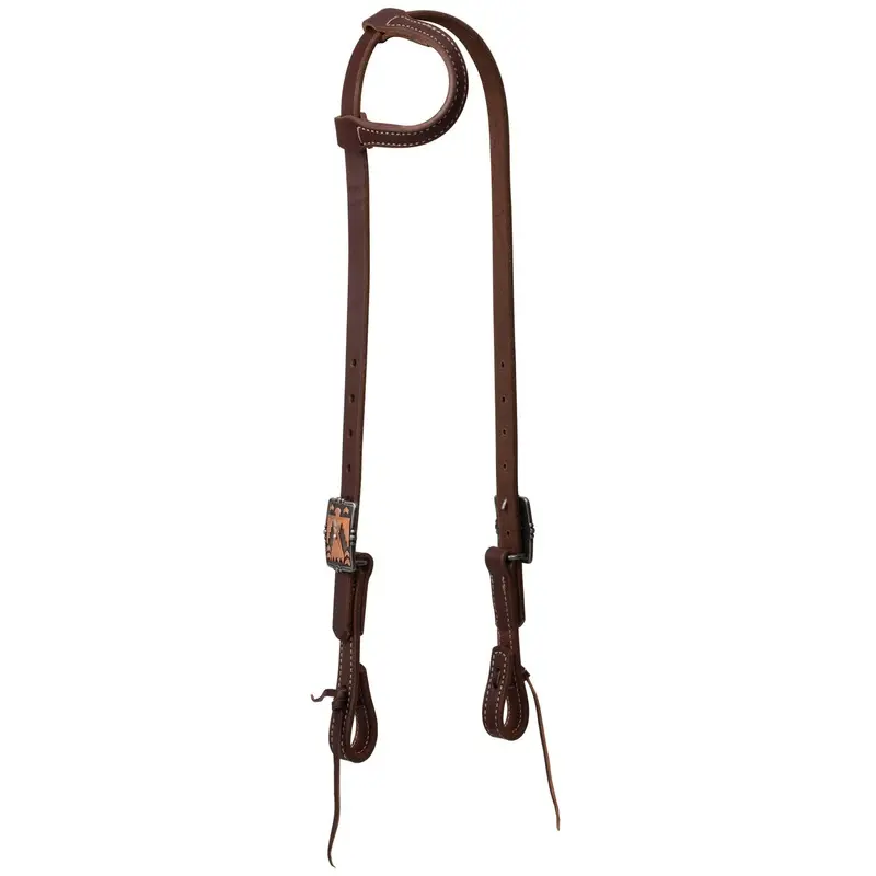 Weaver Working Tack Thunderbird Sliding Ear Headstall