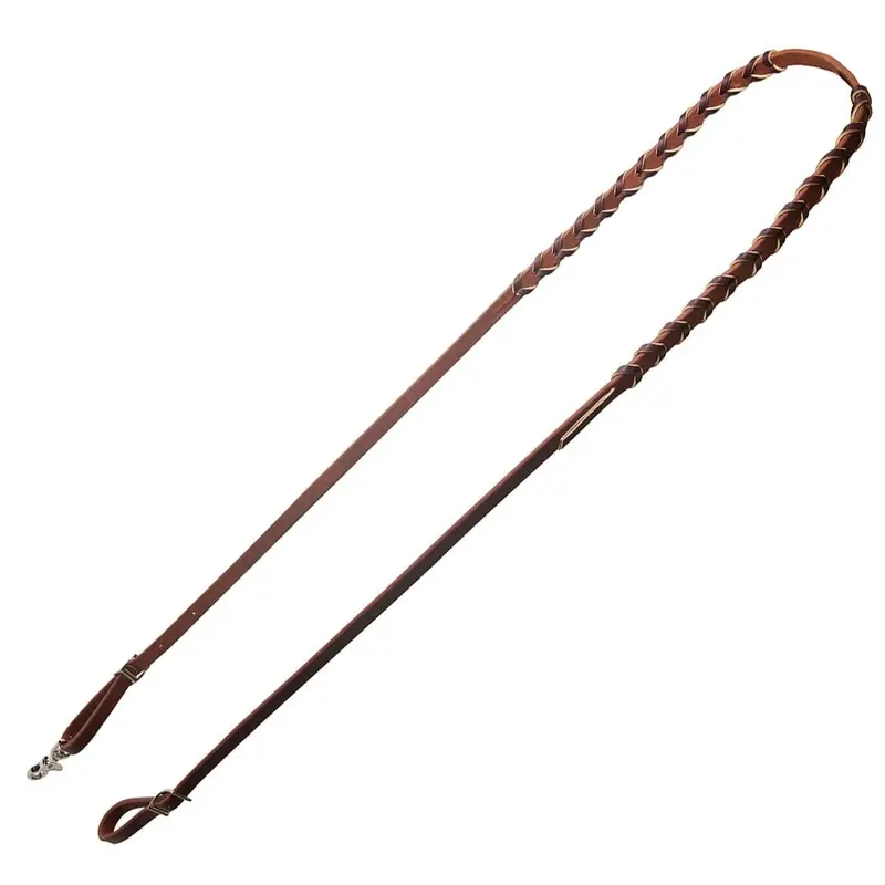 Professional's Choice Heavy Oiled Laced Barrel Reins