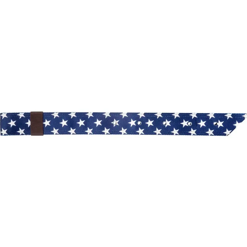 Mustang Americana Star Print Nylon Off Billet, 20" L