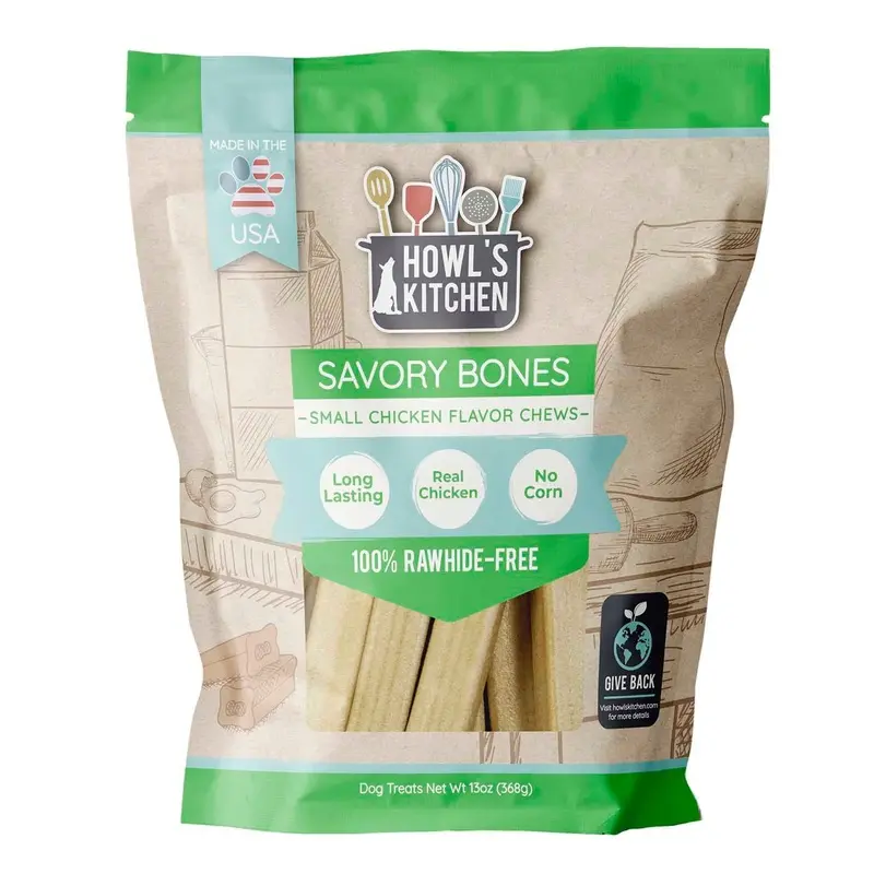 Howl's Kitchen Savory Bones SM Chicken Chews