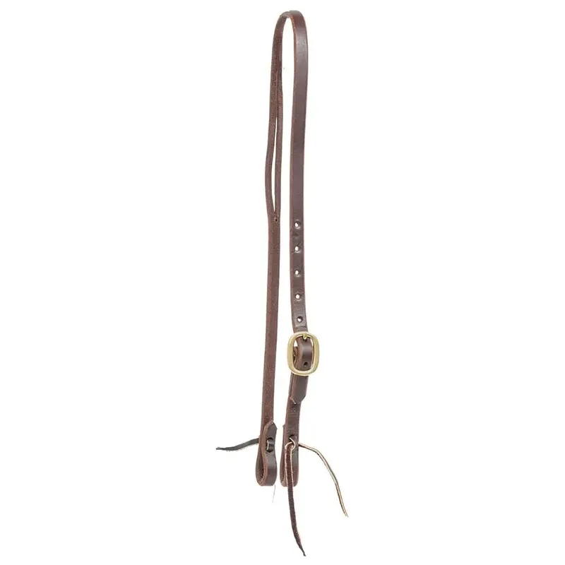 Jeffers Poplar Head Premium Oiled Harness Leather 3/4"W Split Ear Headstall