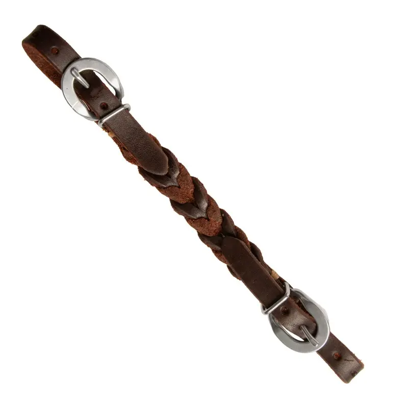 Jeffers Poplar Head Premium Oiled Harness Leather Bleeding Heart Curb Strap