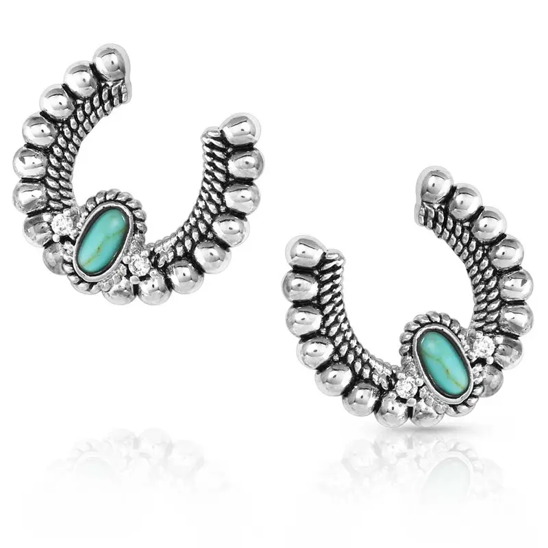 Lucky Roads Turquoise Earrings