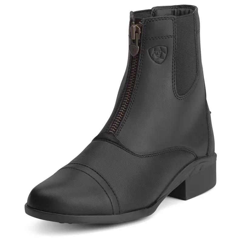 Ariat Scout Zip Paddock Boot, Adult, Black