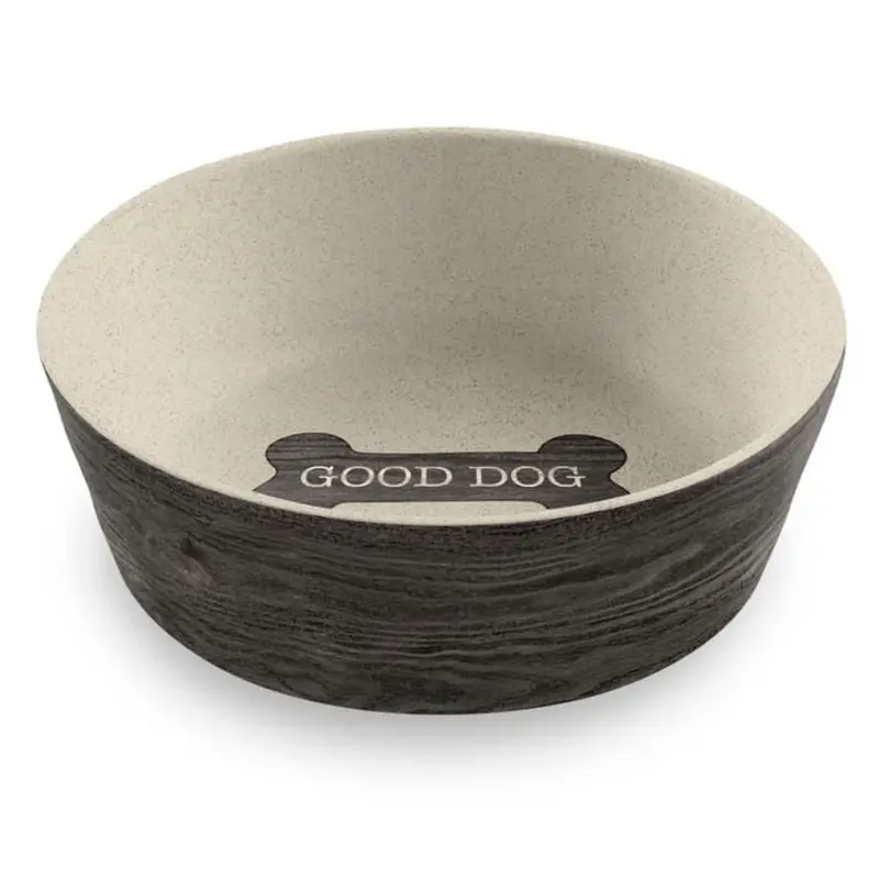 Blackened Wood Bone Bowl