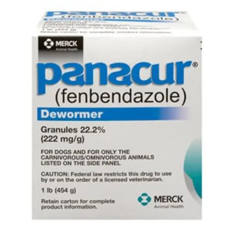 Rx Panacur for Dogs (fenbendazole Granules) 22.2%, 1 lb Economy Tub