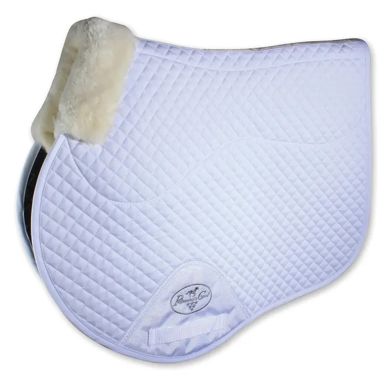 VenTECH Jump Pad w/Faux Shearling, White