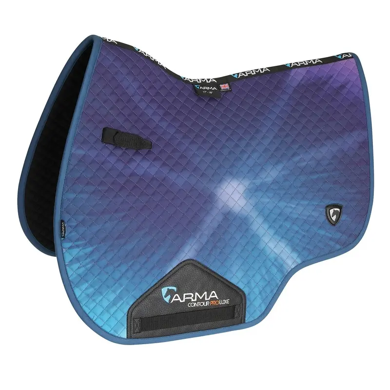 Arma Tie Dye Euro Cut Saddle Pad