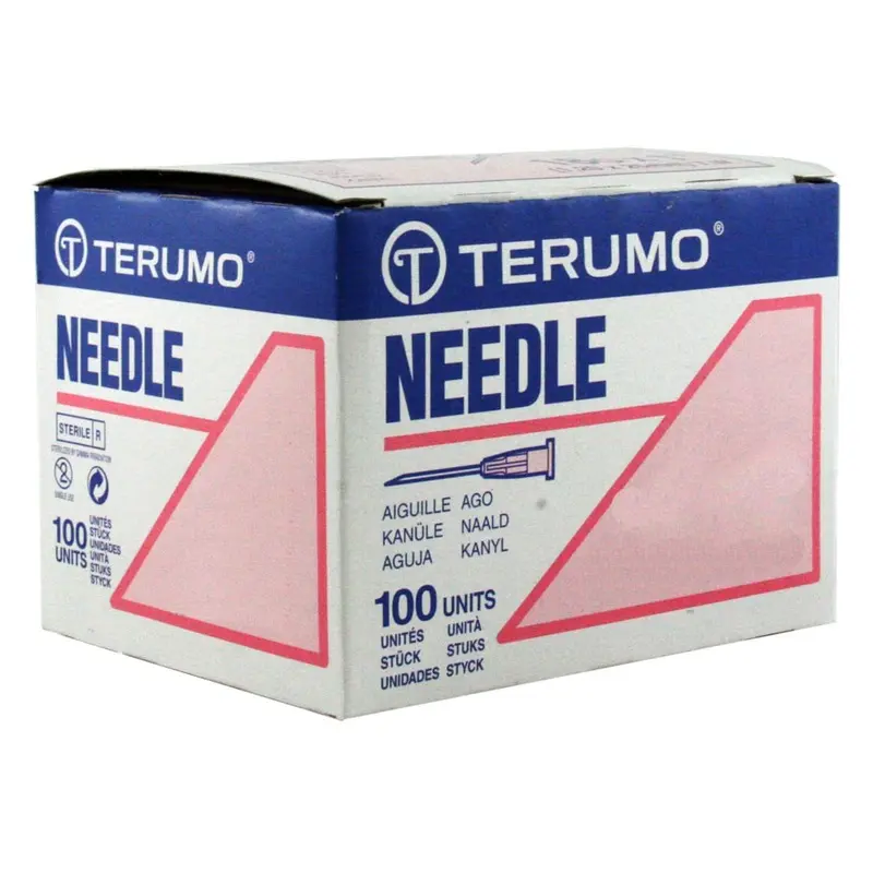 Rx Terumo Needle Aiguille, 18g x 1", 100 ct