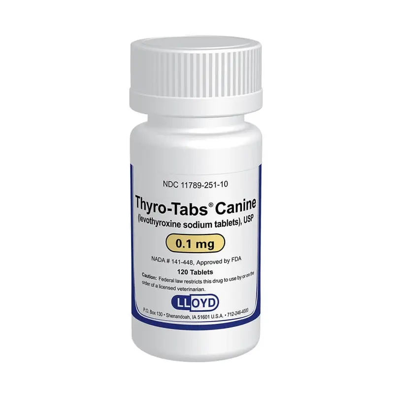 Rx Thyro-Tabs (levothyroxine sodium tablets) Tablets for Dogs