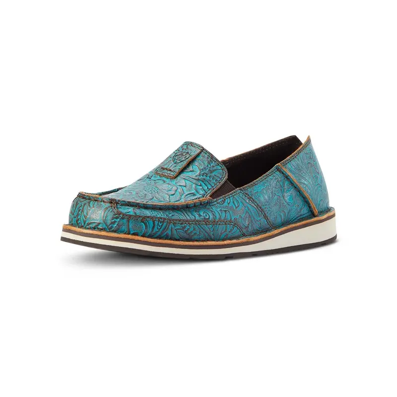 Ariat Women's Cruiser, Brushed Turquoise Floral Embossed