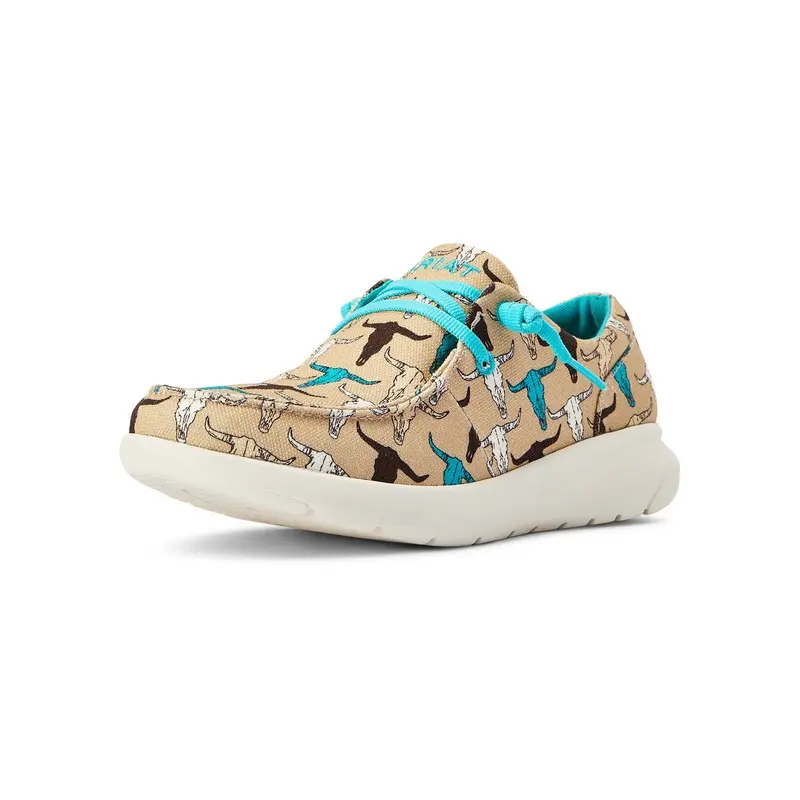 Ariat Women's Hilo Shoes, Steerhead Print