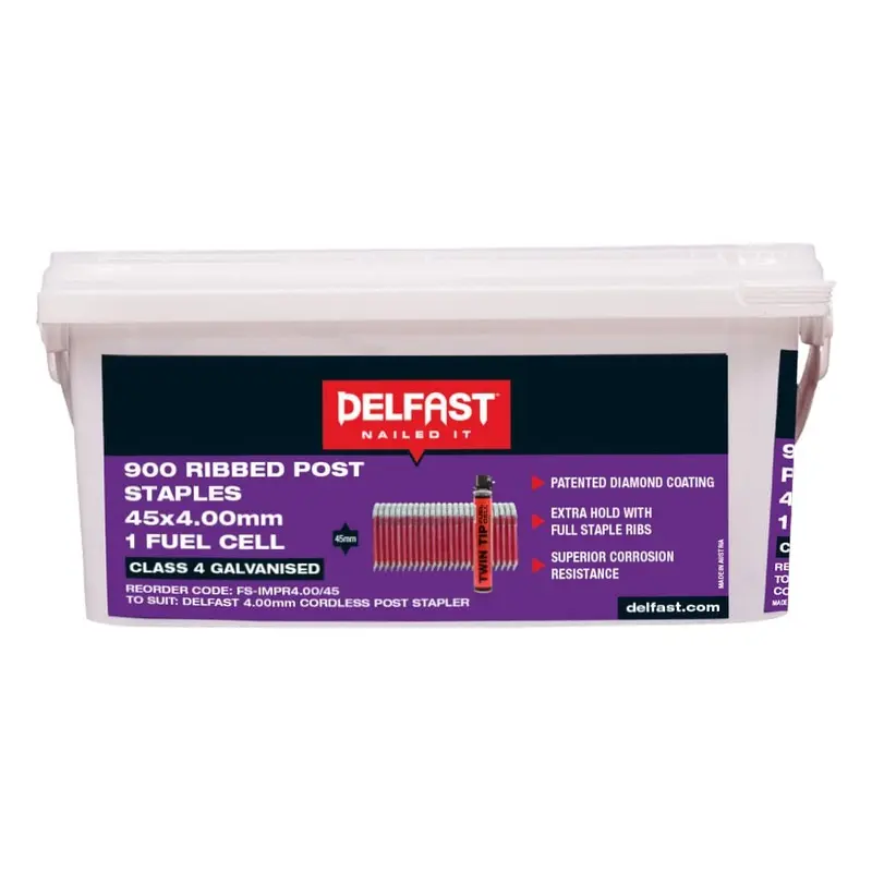 Delfast 1.75" 9 ga Staples 900+Fuel , 900 Count