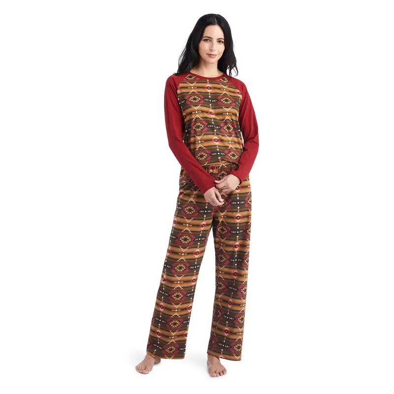 Ariat Women's Pajama Set, Southwestern