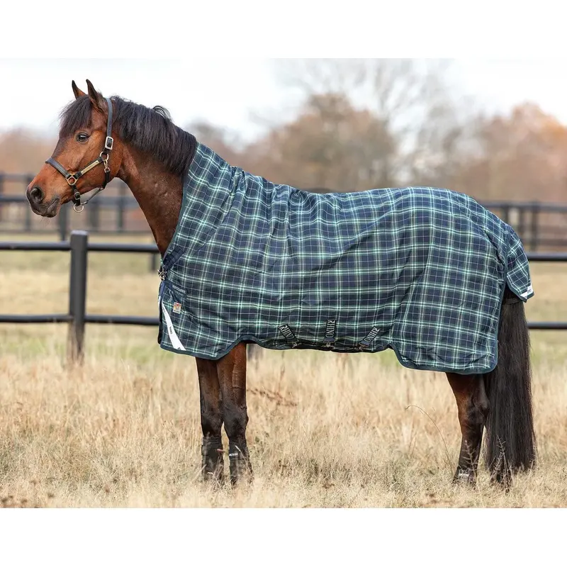 Rhino Wug Hunter Check Heavyweight Horse Turnout Blanket with Vari-Layer