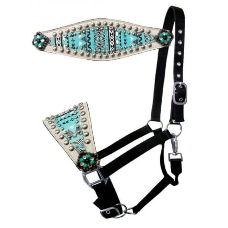 Showman Navajo & Rhinestone Bronc Halter