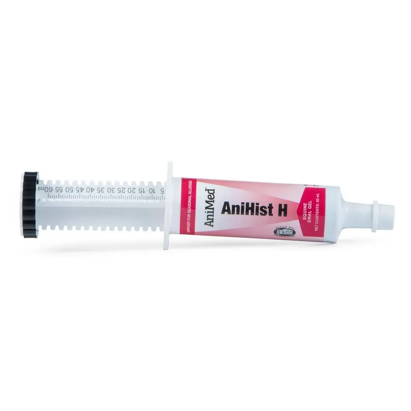 AniMed AniHist H Equine Oral Gel For Seasonal Allergies in Horses, 60 mL
