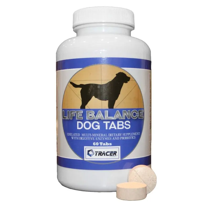 Tracer Life Balance Dog Tabs, 60 ct