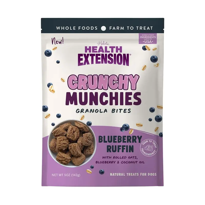 Crunchy Munchie Natural Treats for Dogs, 5 oz