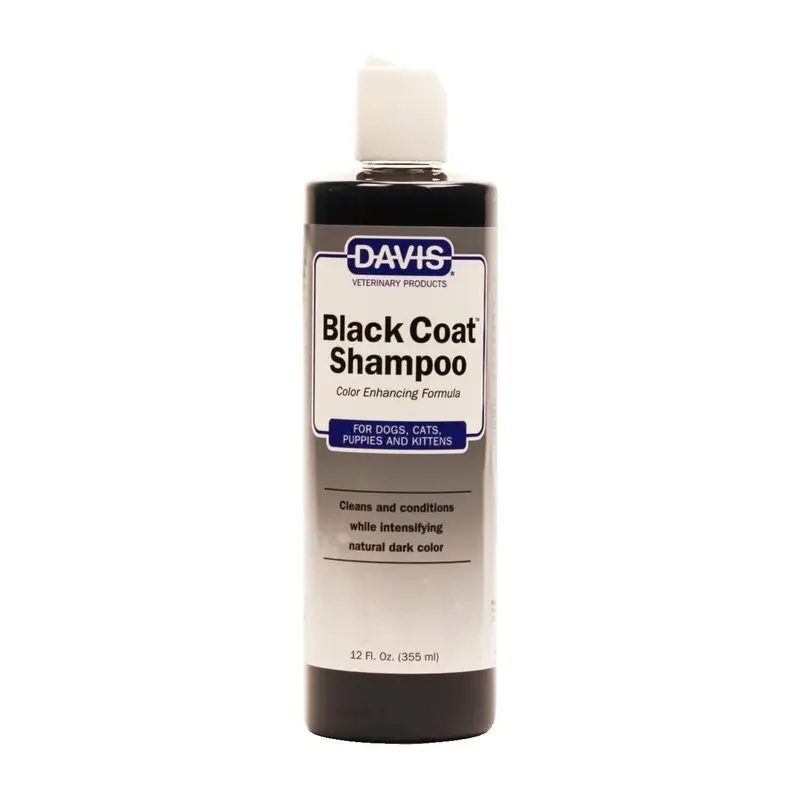 Davis Black Coat Shampoo for Dogs, Cats & Horses