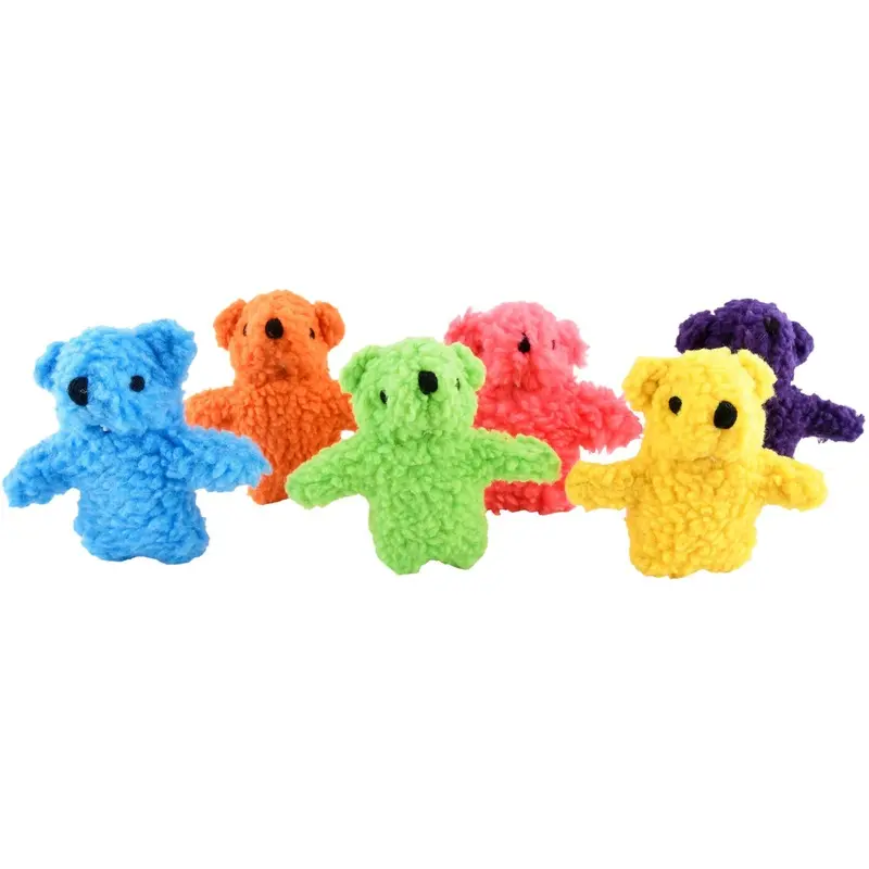 Jeffers Fleecy Bear Plush Squeaker Dog Toys