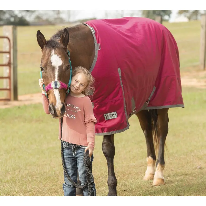 Jeffers Romper Stomper Horse Turnout Sheet, 1680 Denier, 0 Gram