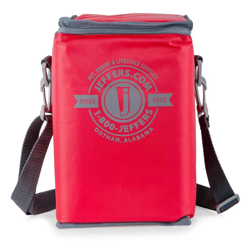 Jeffers Soft-Side Vaccine Cooler Bag, Assorted Colors