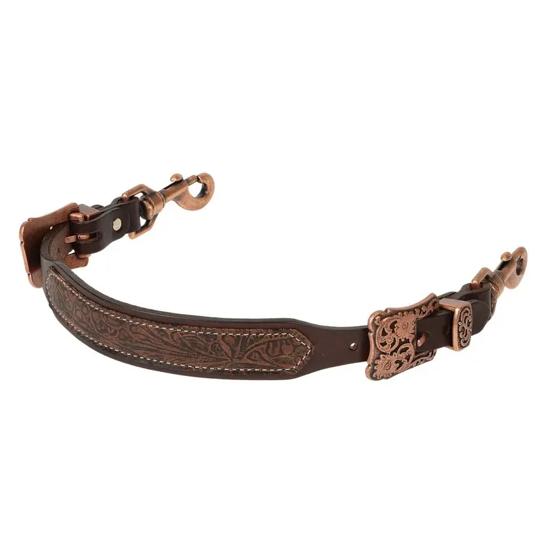 Weaver Western Floral Leather Breast Collar Wither Strap for Horses