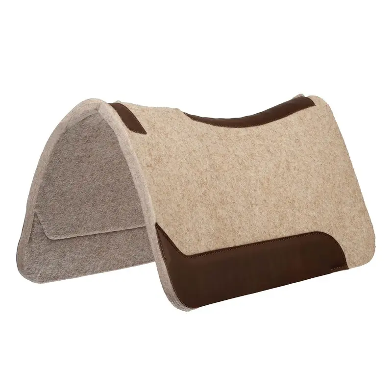 Weaver Wool Blend Contoured Horse Saddle Pad, 31" x 32" x 3/4"