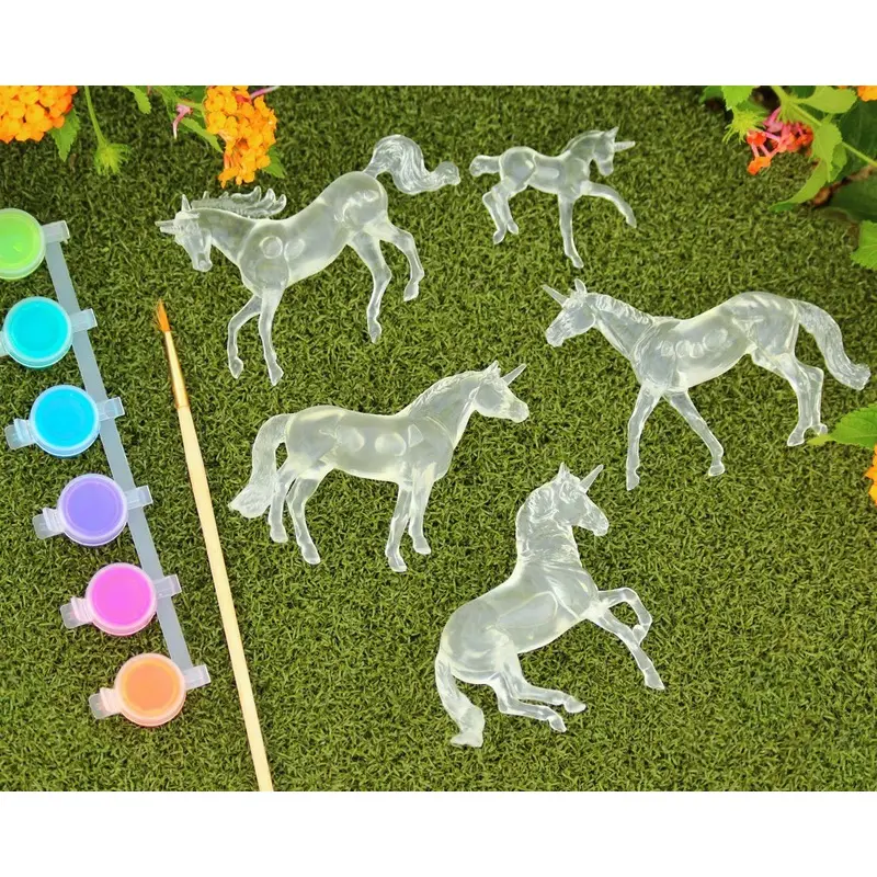 Breyer Suncatcher Unicorns Paint & Play Art Craft Kit