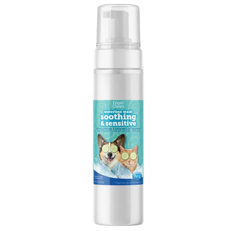 Fresh 'n Clean Hypoallergenic Waterless Pet Shampoo, 9 oz