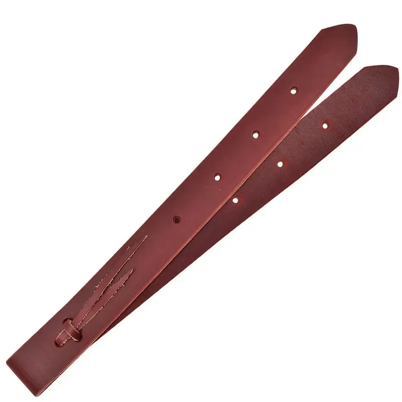 Leather Off Billets, 1.75 x 38" Burgundy Latigo