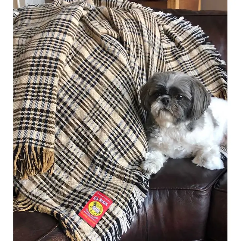 5/A Baker Plaid Afghan