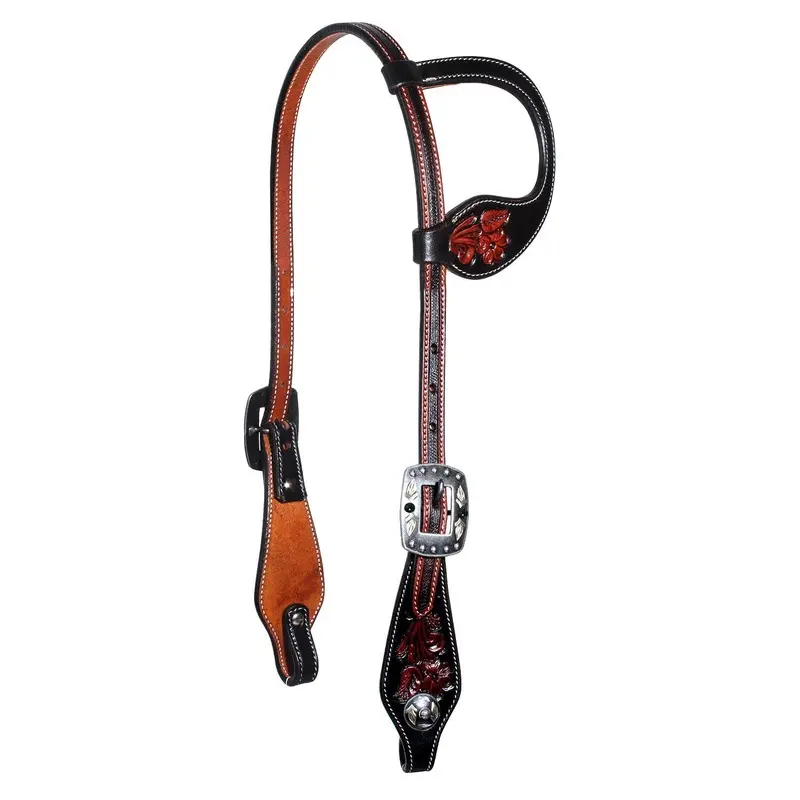 Professional's Choice Floral One-Ear Headstall