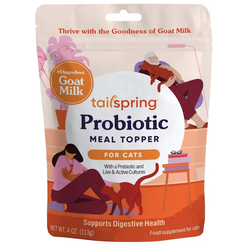 Cat Probiotic Tailspring Meal Topper, 4 oz