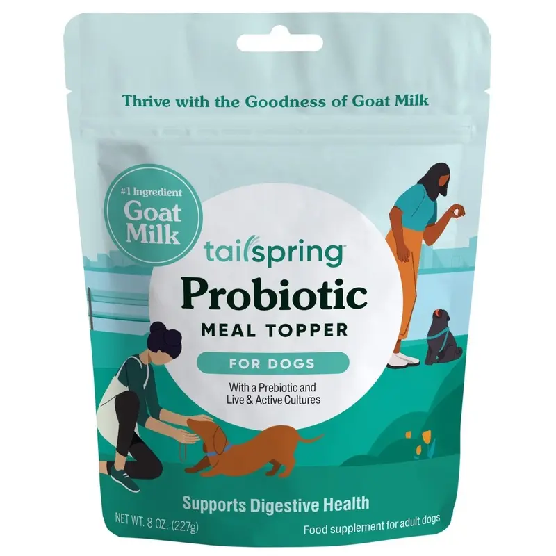 Dog Probiotic Tailspring Meal Topper, 8 oz