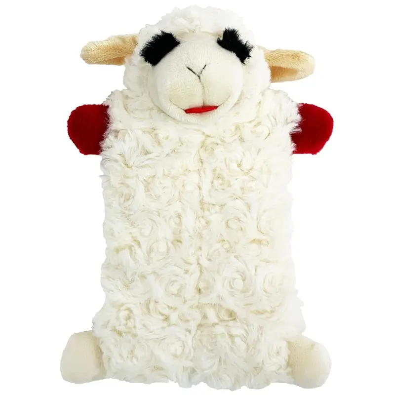 Lamb Chop Squeaker Mat, 9"