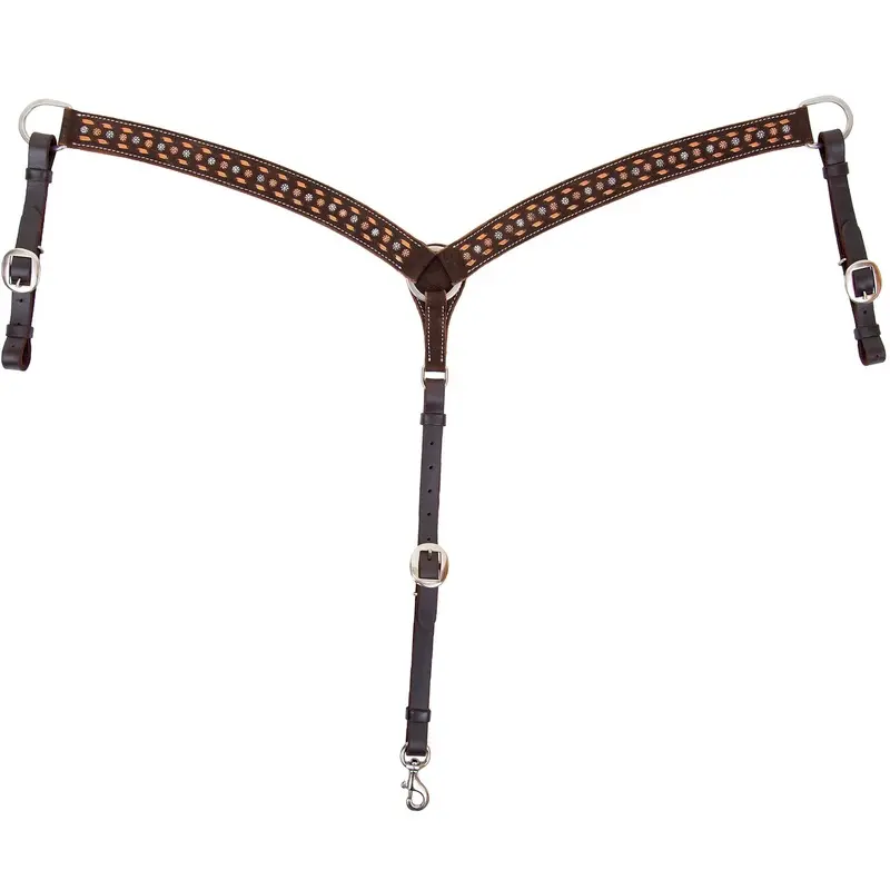 Copper Buckstitch Breast Collar