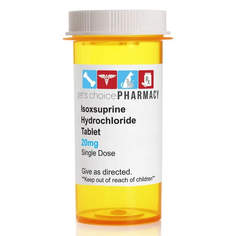 Rx Isoxsuprine Hydrochloride (Generic) Tablets for Horses