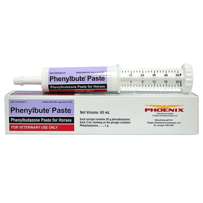 Rx Phenylbute Paste (phenylbutazone paste) for Horses, 60 mL