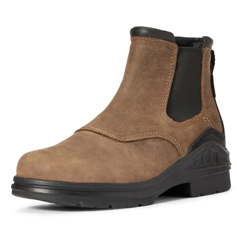Barnyard Twin Gore II Waterproof Boots, Antique Brown