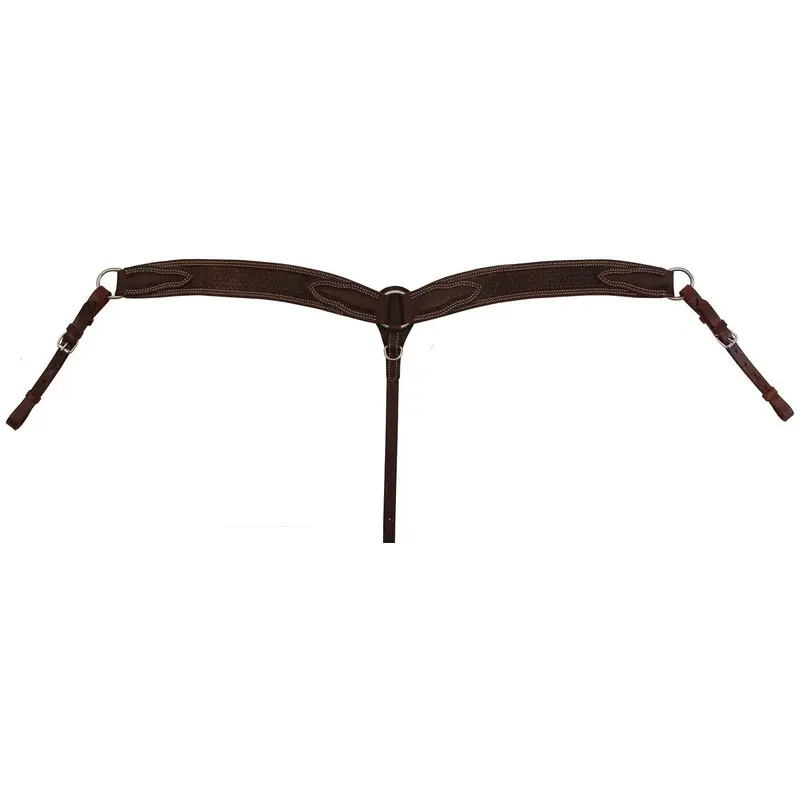 Basket Stamp Contoured Breast Collar
