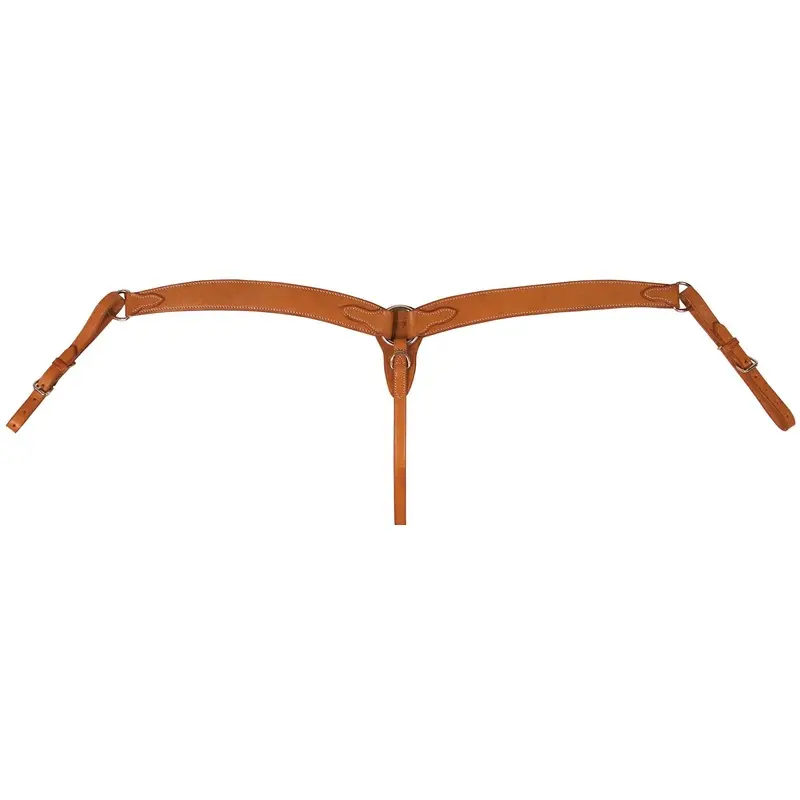 Buffalo Leather 2-Ply Contoured Breast Collar