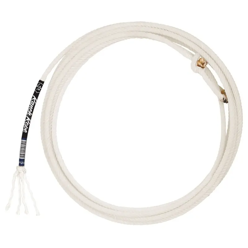 Ranch Rope w/Poly Core, White, 40'