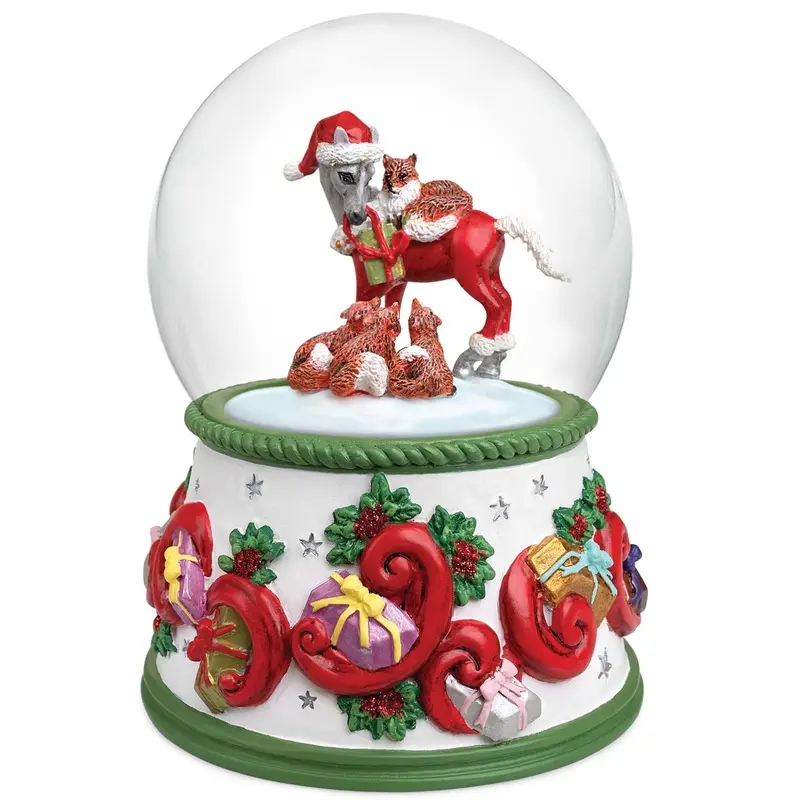 Breyer 2022 Forest Friends Musical Snow Globe