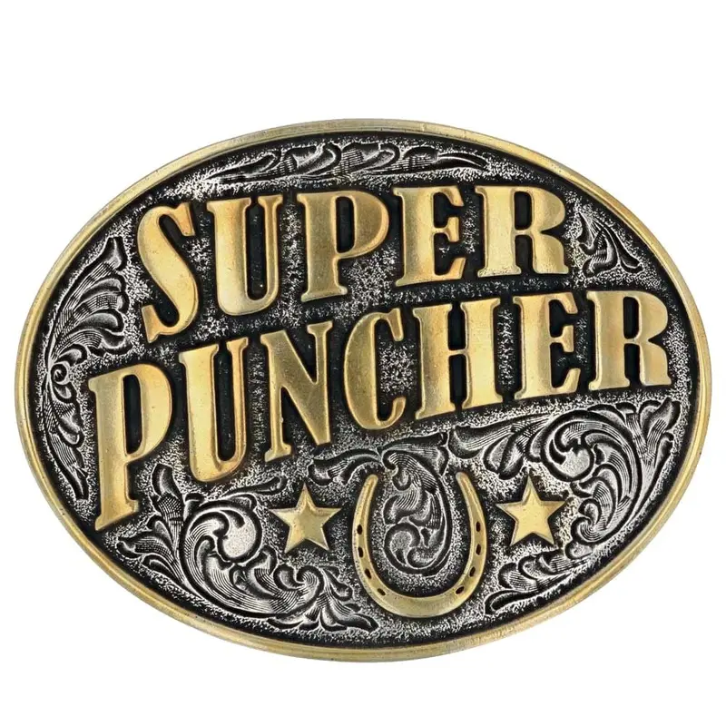 Dale Brisby Super Puncher Attitude Belt Buckle