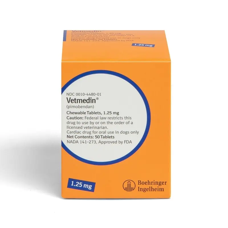 Rx Vetmedin (pimobendan) Chewable Tablets for Dogs