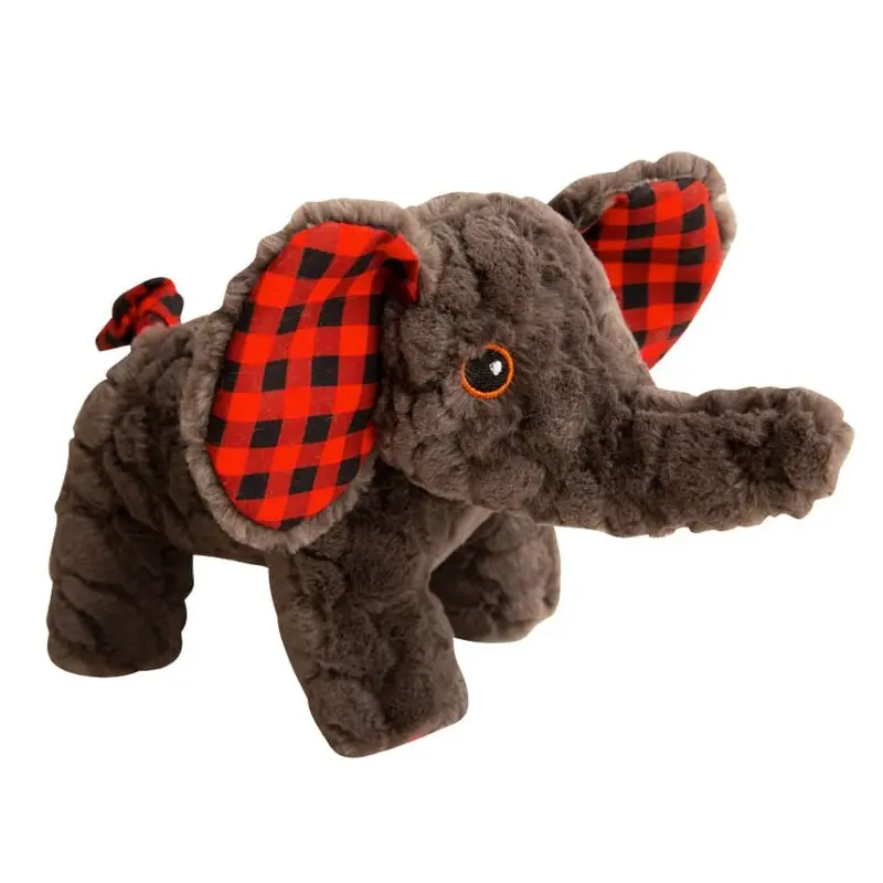 Snugarooz Eli the Elephant Plush Dog Toy, 11"