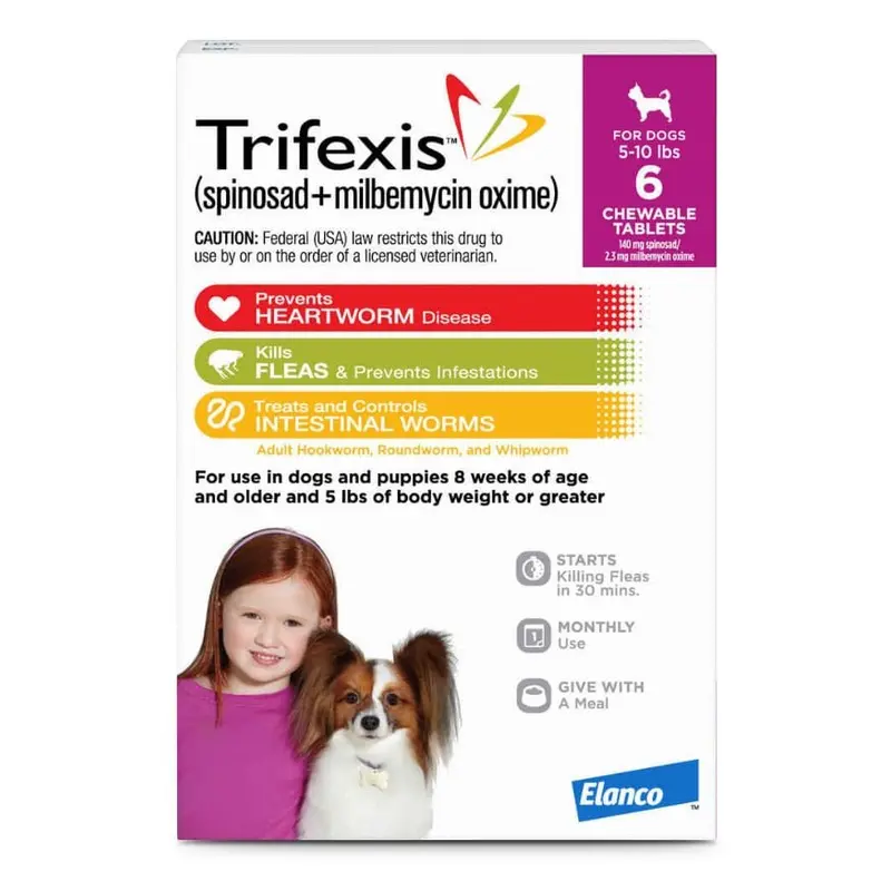 Trifexis Chewable Monthly Tablets for Dogs